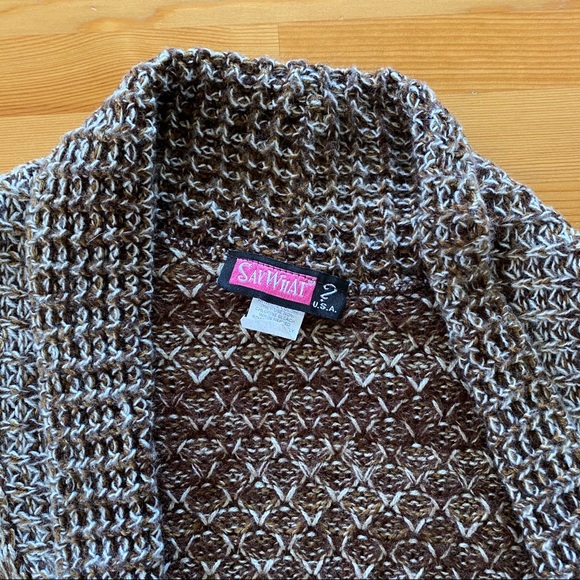 Knit Sweater Shaw - Picture 4 of 11